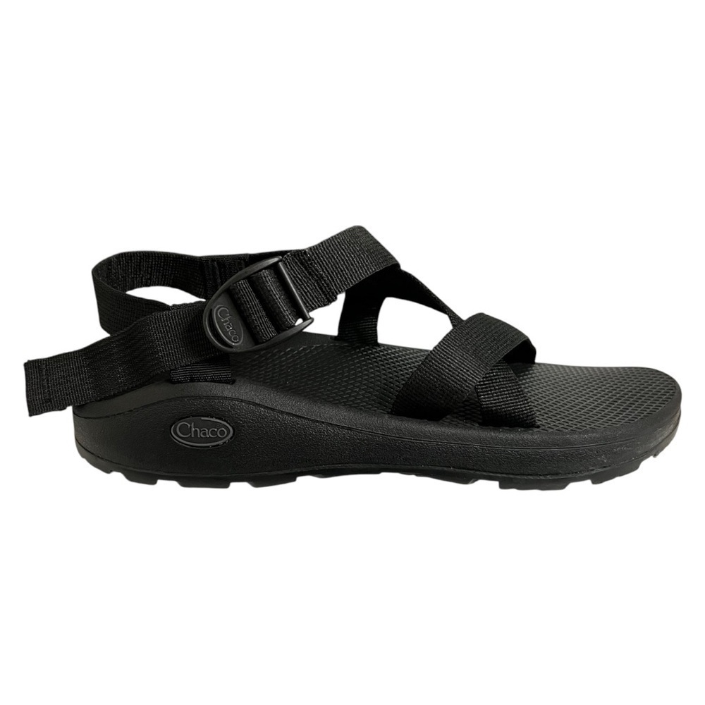 Chaco Mega Z/1 Cloud Black Sport Sandals Size 11 Hiking Outdoor - Picture 2 of 6